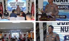 Jumat Curhat Kapolres Melawi Bersama Ormas dan Elemen Masyarakat, AKBP Kahfi : Siap Menindak Lanjuti